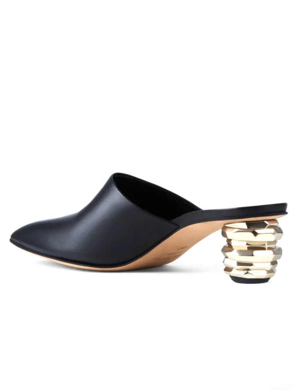 Gray Matters Gemma Mules in Nero